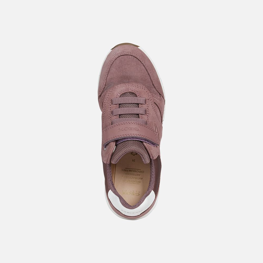 Tenis Geox Menina Rosa - Alben - VLZWD6425